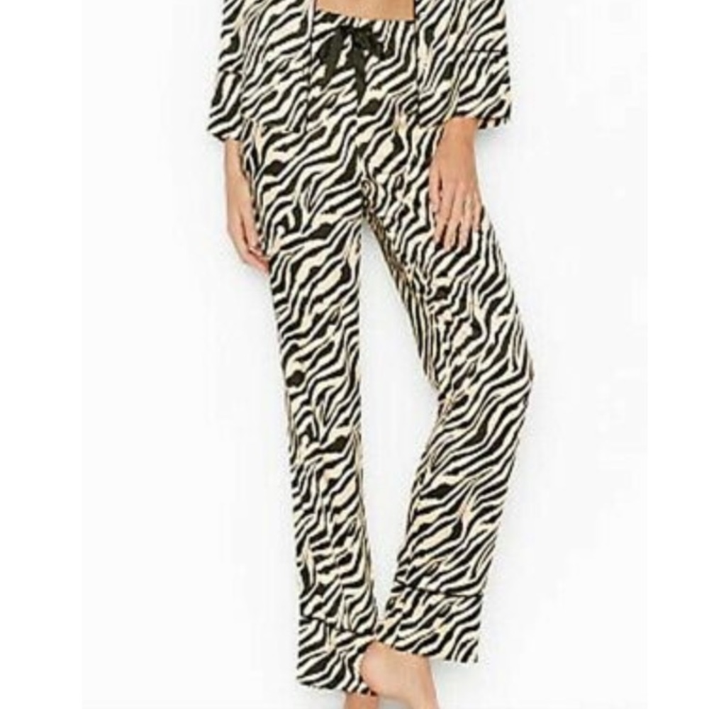 Victoria’s Secret Zebra Silk Pajamas